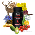 Suplemento de placenta mais alto de veado 60 cápsulas de placenta de cervos